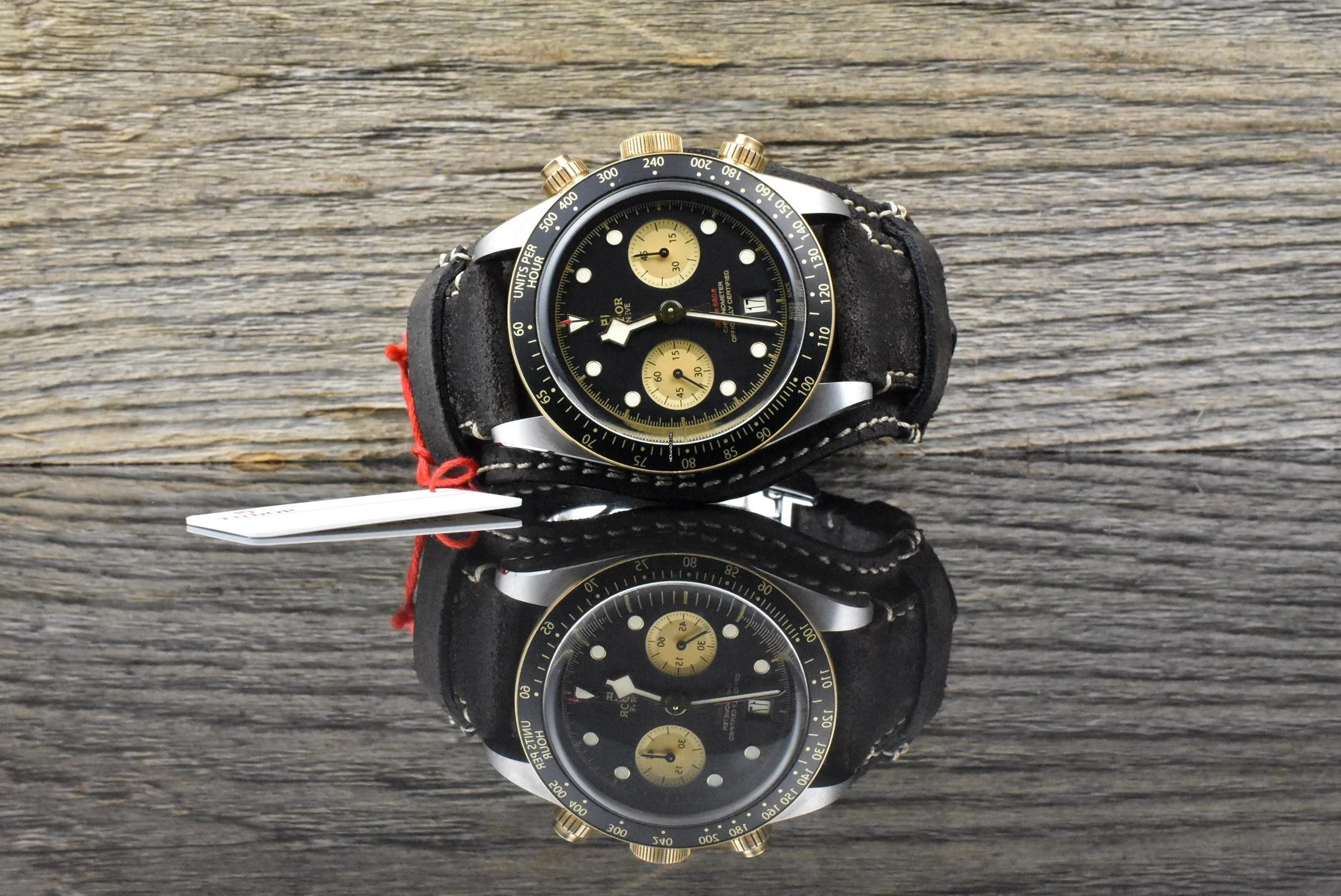 Tudor Black Bay Chrono 79363N Stahl / Gold Black Panda Dial - Full Set 2021