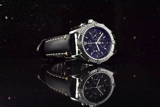 Thumbnail von Breitling Chrono Cockpit A30012 Black Tritium Dial Automatik - Vintage 1996