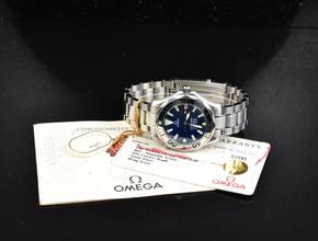 Thumbnail von Omega Seamaster Diver 300 M Professional 300 M Electric Blue 36MM Automatik 2253.80