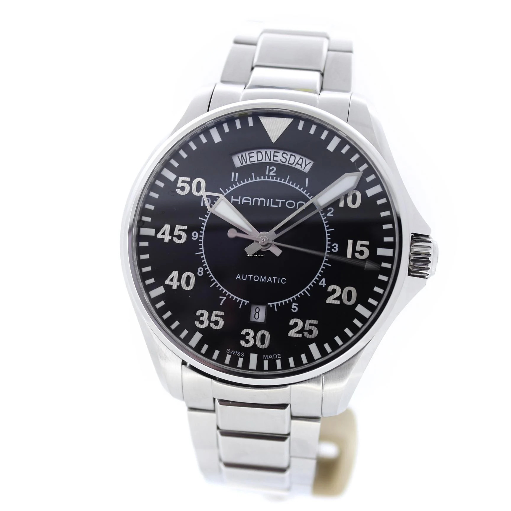 Hamilton Khaki Pilot Day Date Full Set