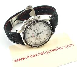 Thumbnail von Omega Speedmaster Professional Moonwatch White New Watch with Box and Papers