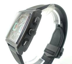 Thumbnail von TAG Heuer Monaco Chronograph Titanium Black-DLC Full Set , New watch