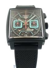 Thumbnail von TAG Heuer Monaco Chronograph Titanium Black-DLC Full Set , New watch