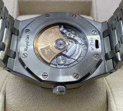 Thumbnail von Audemars Piguet Royal Oak Selfwinding Steel 41mm Black Dial Top Condition SERVICED-2025 with certificate of origin from AP Service Center Vienna