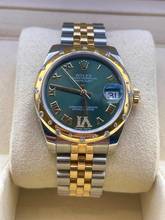 Thumbnail von Rolex Datejust 31 Steel/Gold Green Diamond Dial FULL SET - BOX AND PAPERS MINT CONDITION year2016 LC Austria
