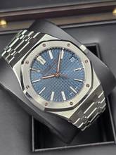 Thumbnail von Audemars Piguet Royal Oak 41mm 15510ST.OO.1320ST.06 Blue Dial Very Good Full Set 2023