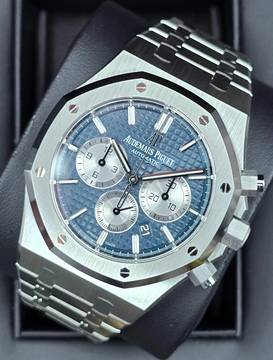  Audemars Piguet Royal Oak Chronograph 41MM 26331ST.OO.1220ST.01 Unworn/New Condition Full Set 6-2021 