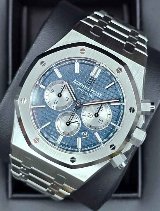  Audemars Piguet Royal Oak Chronograph 41MM 26331ST.OO.1220ST.01 Unworn/New Condition Full Set 6-2021 