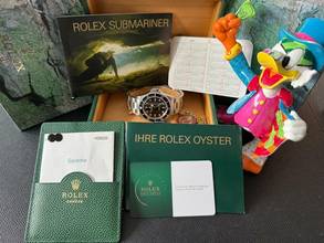 Thumbnail von Rolex Submariner (No Date) LC100 - Rolex Service Neu - TOP SET