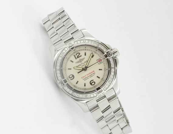  Breitling Colt Oceane Factory Diamond Bezel 
