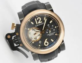 Thumbnail von Graham Chronofighter Oversize Steel Roségold