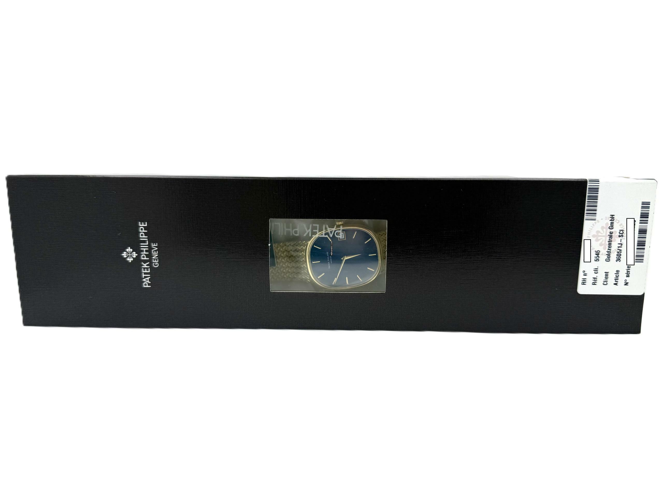 Thumbnail von Patek Philippe Ellipse d'Or Jumbo 3605 from 1977 Serviced by Patek Philippe