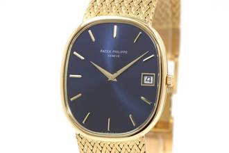 Thumbnail von Patek Philippe Ellipse d'Or Jumbo 3605 from 1977 Serviced by Patek Philippe