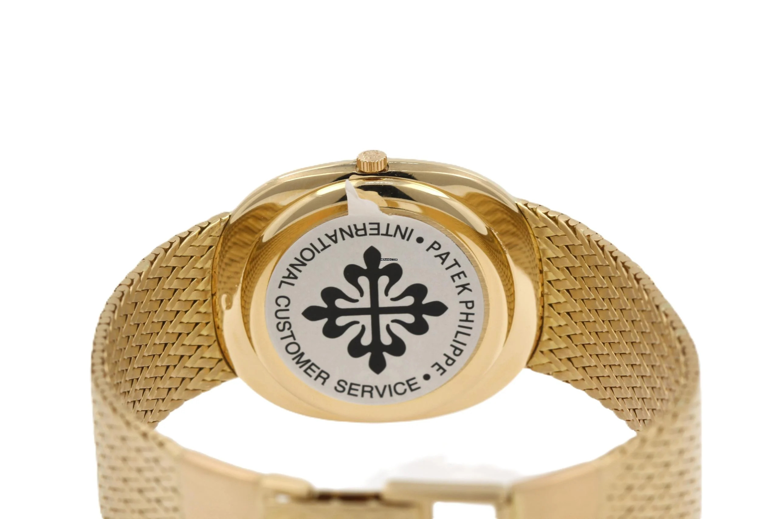 Thumbnail von Patek Philippe Ellipse d'Or Jumbo 3605 from 1977 Serviced by Patek Philippe