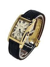 Thumbnail von Cartier Tank Américaine 18k Cartier Dresswatch!