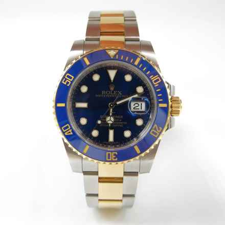  Rolex Submariner Date Blau - Stahl / Gold - ref.116613LB - Jahr: 2016 - Fullset - LC100 Fullset 