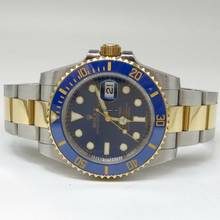 Thumbnail von Rolex Submariner Date Blau - Stahl / Gold - ref.116613LB - Jahr: 2016 - Fullset - LC100 Fullset