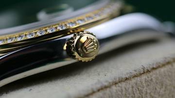 Thumbnail von Rolex Datejust 36 Steel Gold - Green Floral - like New - Fullset - 10/2010