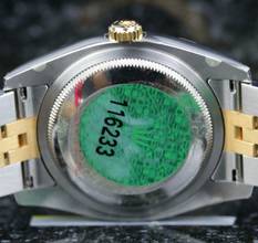Thumbnail von Rolex Datejust 36 Steel Gold - New Sticker - Fullset - 09/2006