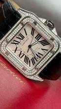 Thumbnail von Cartier Santos 100 Xl Diamond Setting