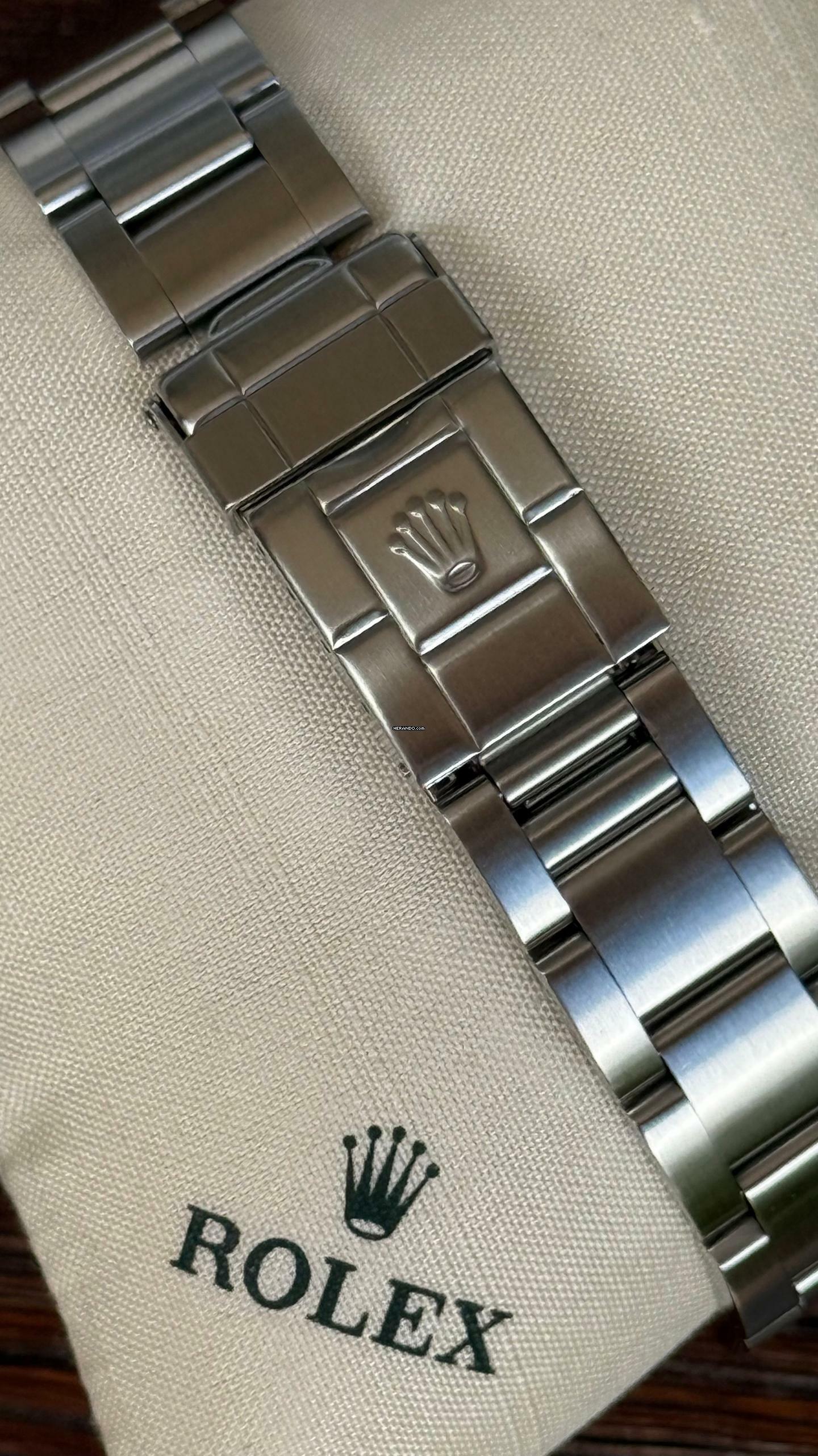 Thumbnail von Rolex Explorer II Polar Solid end links Superluminova