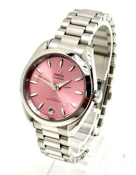 Omega Seamaster Aqua Terra 150M Shades 34mm Full-Set Ungetragen mit Folien