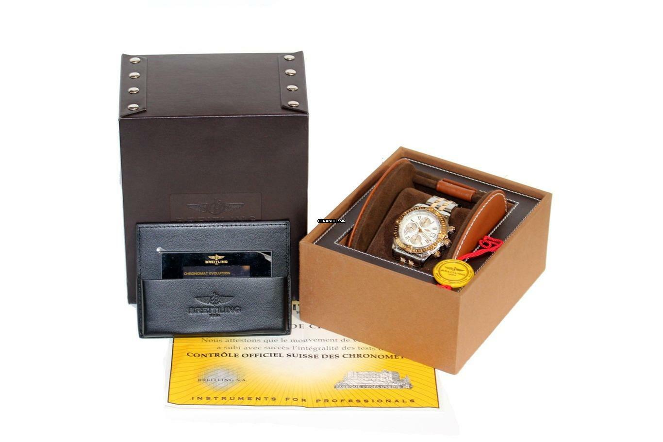 Thumbnail von Breitling Chronomat Evolution C13356