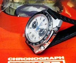 Thumbnail von Heuer AUTAVIA JO SIFFERT 1163T MK5 FROM RARE VINTAGE