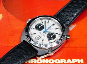Thumbnail von Heuer AUTAVIA JO SIFFERT 1163T MK5 FROM RARE VINTAGE