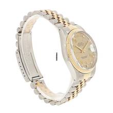 Thumbnail von Rolex Datejust 36 Herrenarmbanduhr Datejust Automatik 16013 Houndstooth Dial aus Stahl / Gold Fullset