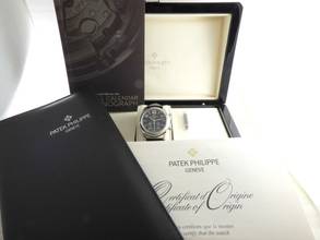 Thumbnail von Patek Philippe Annual Calendar Chronograph Platin black Dial