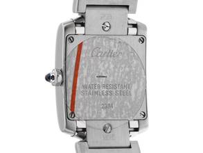 Thumbnail von Cartier Tank Française PM kleines Modell Ref.2384 2004 original Box sehr gut Vintage