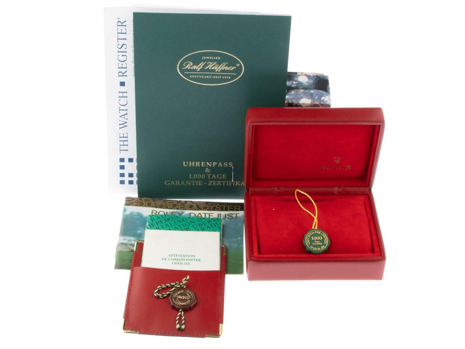 Rolex Oyster Perpetual Lady Ref.67183 1997 Full Set sehr gut Vintage