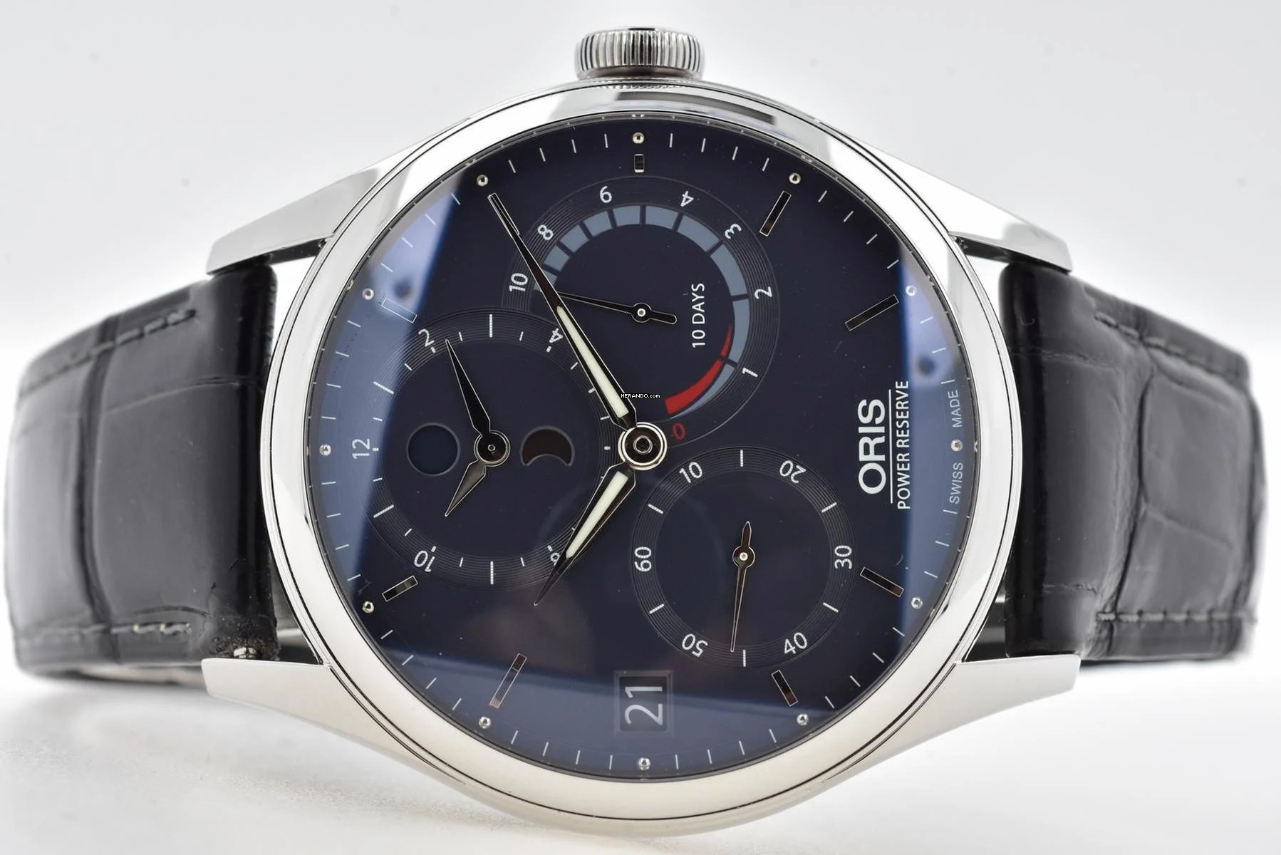  Oris Artelier Calibre 112 10 Days 112 7726 455 FC Day & Night Power Reserve 