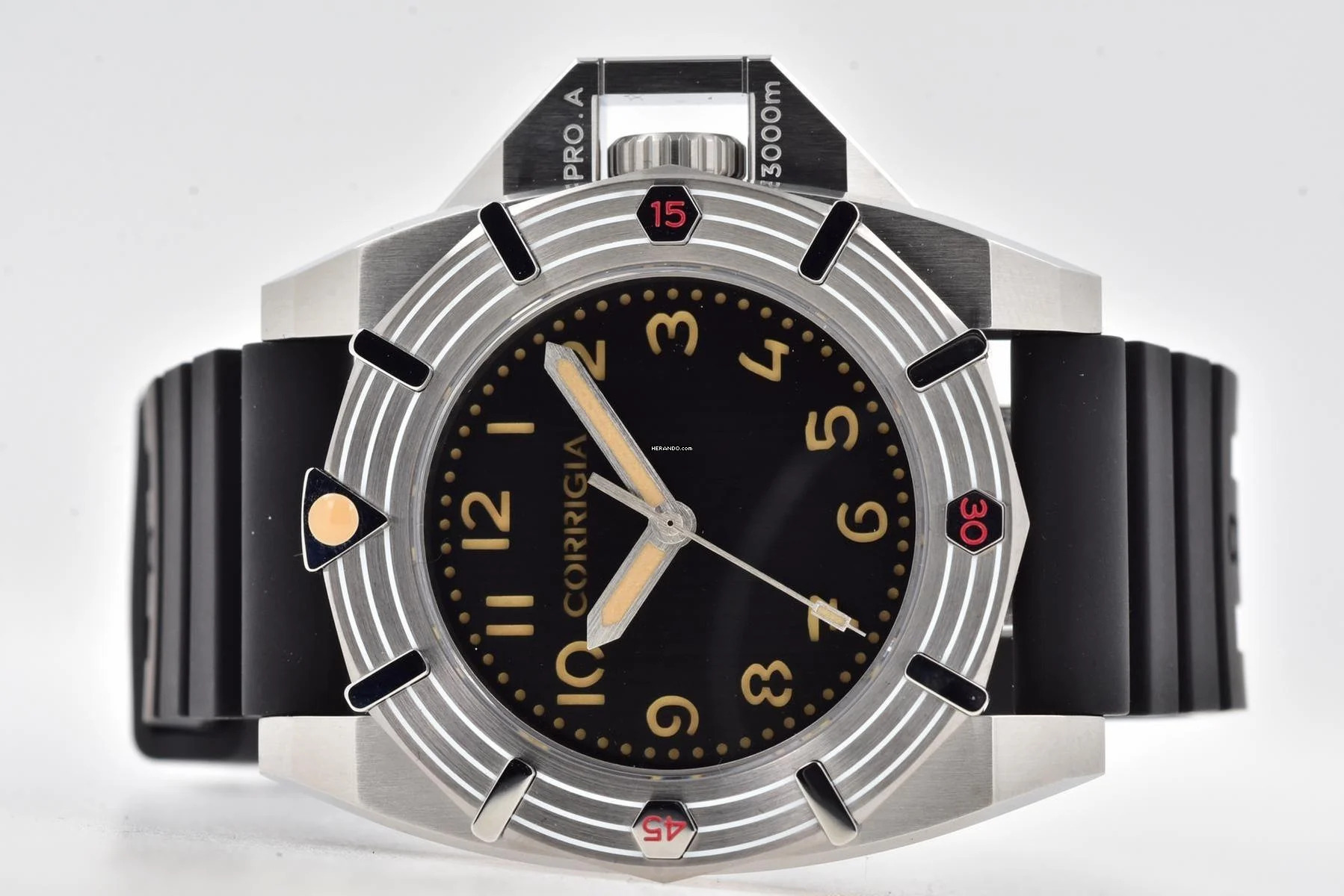 Corrigia04 04 Steel V-Black 654-631-664-665-666 44mm