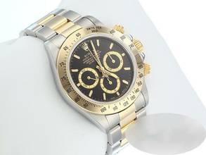 Thumbnail von Rolex Daytona 16523 1998 Zenith Stahl Gelbgold 750 Chronograph Automatik Stainless Steel 18kt Yellow Gold Oyster-band Chronometer Black Dial