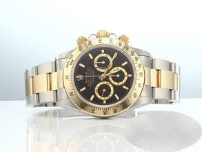 Thumbnail von Rolex Daytona 16523 1998 Zenith Stahl Gelbgold 750 Chronograph Automatik Stainless Steel 18kt Yellow Gold Oyster-band Chronometer Black Dial