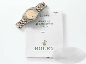 Thumbnail von Rolex Lady-Datejust 179173 Stahl Gelbgold 750 Goldust Diamanten Automatik Gold