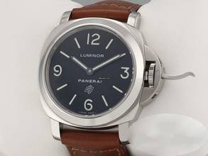 Thumbnail von Panerai Luminor Base Logo Marina Base Logo 44mm Pam00000 2012 Edelstahl Handaufzug Steel Black Dial