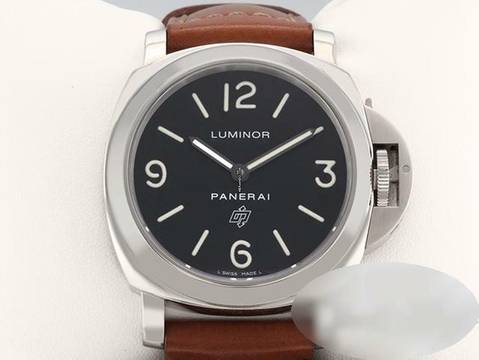  Panerai Luminor Base Logo Marina Base Logo 44mm Pam00000 2012 Edelstahl Handaufzug Steel Black Dial 