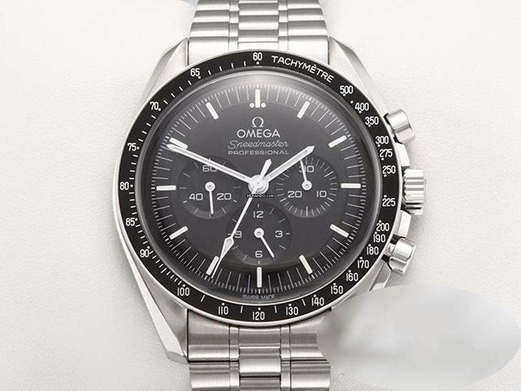 Omega Speedmaster Professional Moonwatch 2022 Chronograph 310.30.42.50.01.001 Steel Black Dial