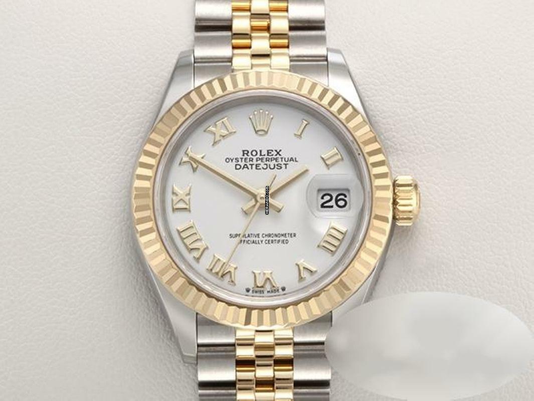 Rolex Lady-Datejust 28mm 279173 2022 Edelstahl Gelbgold 750 Automatik Gold