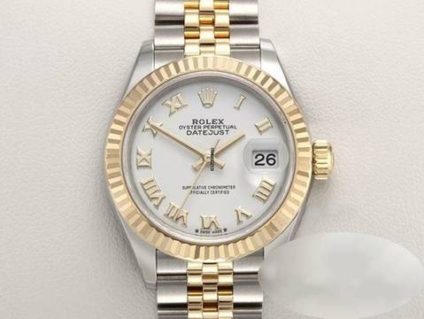  Rolex Lady-Datejust 28mm 279173 2022 Edelstahl Gelbgold 750 Automatik Gold 