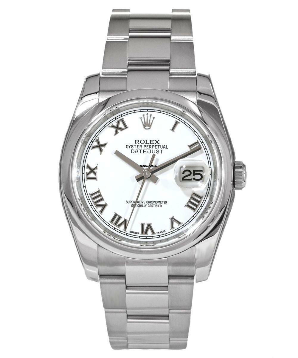 Rolex Datejust 36 Ref. 116200 - Komplettrevision bei Rolex 11.2025