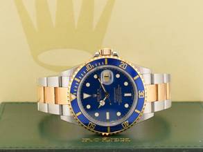 Thumbnail von Rolex Submariner Date 16613 Like New Full Set Card Ita 2012