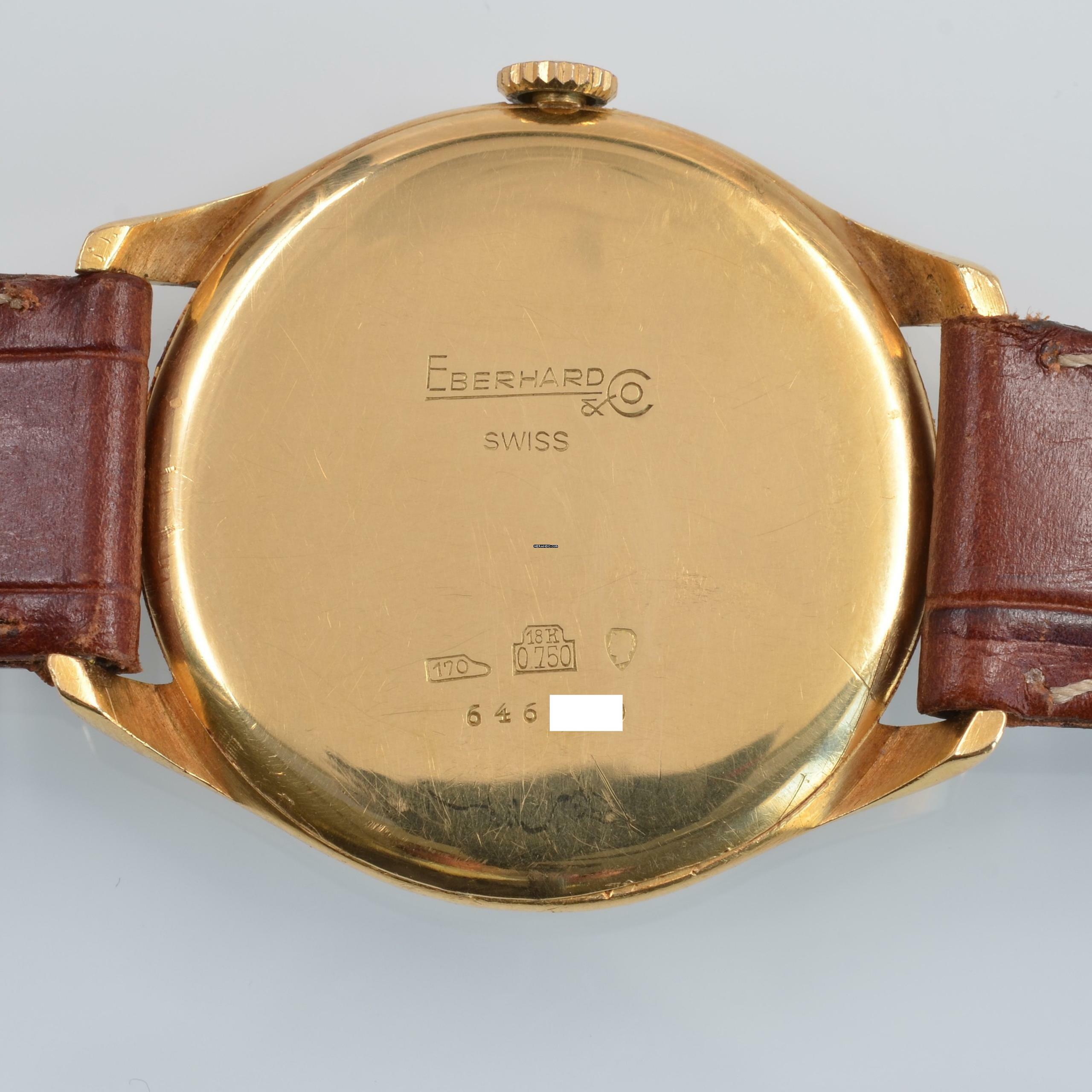 Thumbnail von Eberhard & Co. Classic Oversize small second yellow gold 18KT 1940