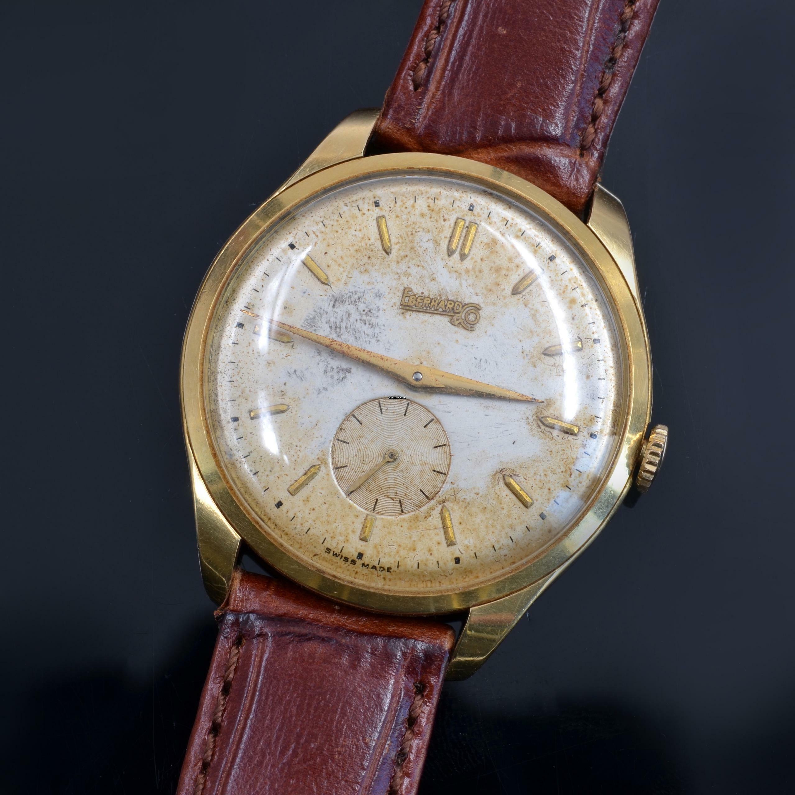 Thumbnail von Eberhard & Co. Classic Oversize small second yellow gold 18KT 1940