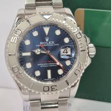 Thumbnail von Rolex Yacht-Master 40 40mm Platina & Aço Blue Dial Automático Completo