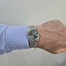 Thumbnail von Rolex Datejust 36 36mm Green Dial Jubilee Automático Completo