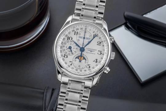  Longines Master Collection Chronograph Stahl Automatik Ref. L2.673.4.78.6 B&P 